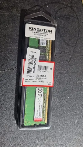 Memória RAM Kingston ValueRAM 8GB 2666MHz DDR4 KVR26N19S8/8