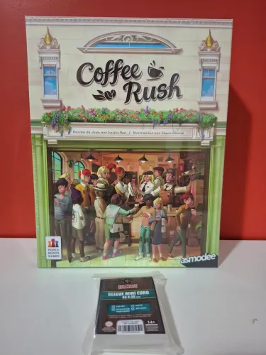 Jogo de Tabuleiro Coffee Rush (Galápagos) + Brinde