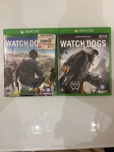 Watch Dogs 1 e 2 Xbox One - Mídia Física