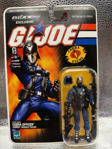 Gi Joe Collectors' Club DTC Exclusive Cobra Officer - 2008 - Comandos em ação