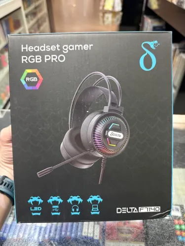 Headset Gamer RGB - Delta F7140