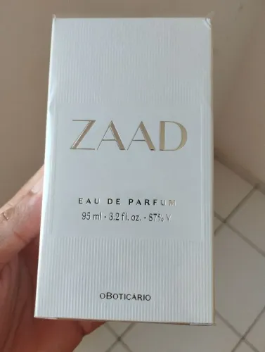 Perfume Boticário ZAAD