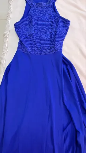 Vestido azul royal para casamentos/formaturas