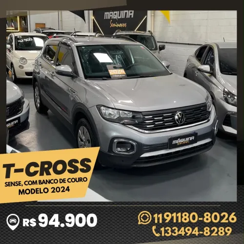 Volkswagen T-Cross Sense 1.0 TSI Flex 5P Aut. 2024