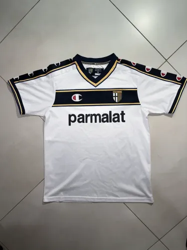 Camiseta Parma 2002/03 Away Champion Original Vintage Tam. M