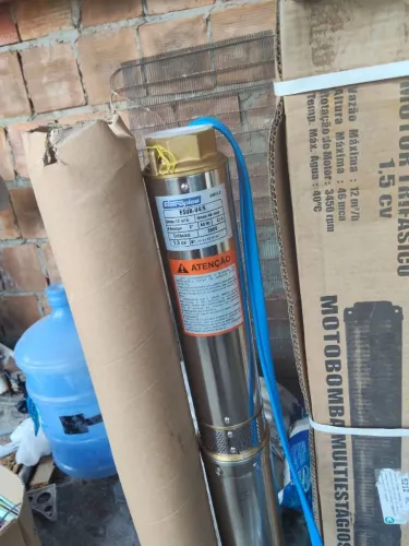 Bomba trifásico para poço artesiano 