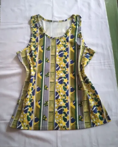 BLUSA REGATA DO BRASIL FEMININO 