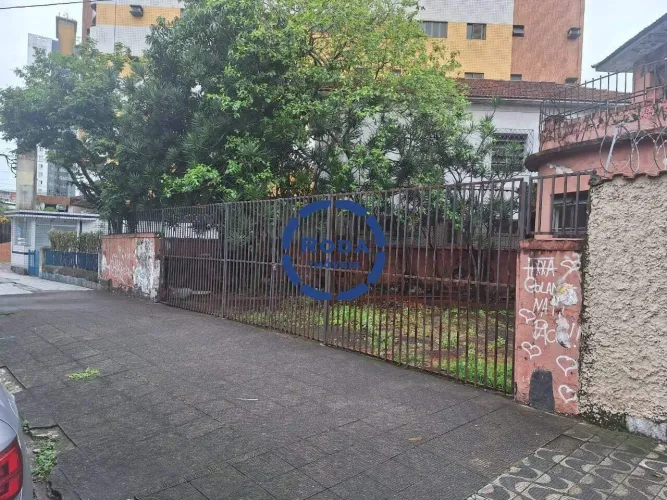 Terreno à venda em Boqueirão, Santos  Residencial/Comercial com Financiamento