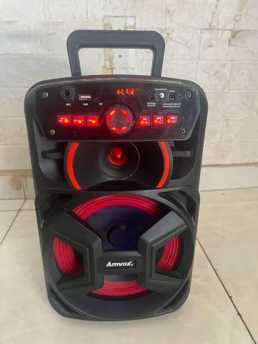 Caixa de som amvox aca 221 220w