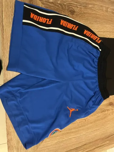 short jordan florida gators ncaa - azul e laranja - tam m