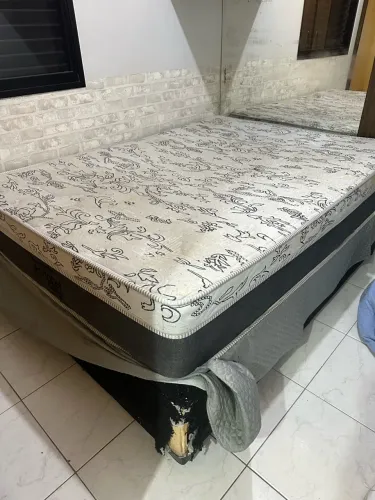 Cama baú + colchão