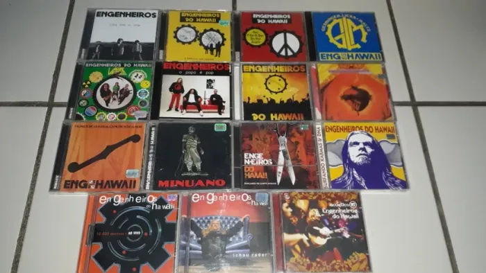 Engenheiros do Hawaí - coleção com 15 Cds originais