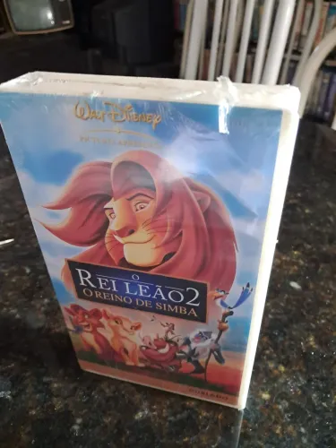 Vhs Rei Leão 2 lacrada.