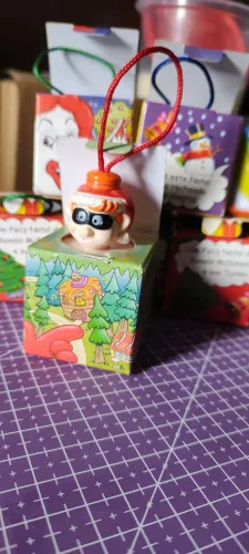 MC Donald's brindes antigos anos 2000 de natal 