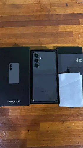 Celular S24 FÉ 256gb impecável