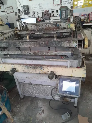Impressora serigrafia semi automatica curadora dupla Phenixtron