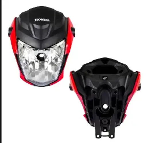 Frente Farol Completa Aranha Fan 160 Vermelho 2022