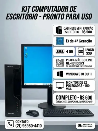 COMPUTADOR PARA USO DE ESCRITÓRIO
