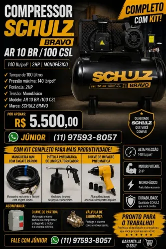 Compressor completo SCHULZ BRAVO.