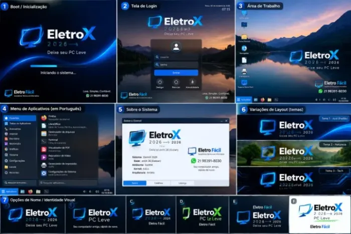 Eletro Fácil - Conserto de TVs, Computadores, Elétrica e Eletrônica