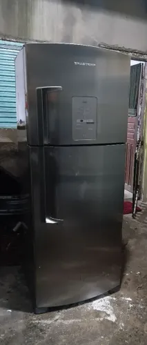 Geladeira Brastemp frost free inox 700 reais entrego aceito cartão ou pix