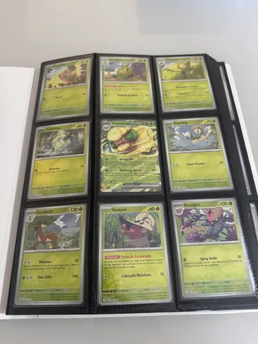 Pokémon coleção BLK e WHT reverse foil