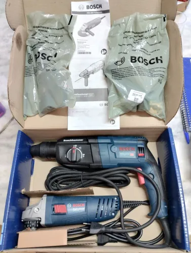 Kit martelete e Esmerilhadeira bosch 220v