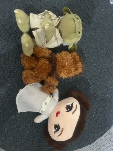 Bonecos de pelúcia star wars