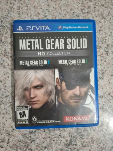 Metal Gear Solid HD Collection PS Vita Original - Mídia Física