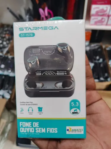 Fone de ouvido Bluetooth StarMega ST-157B