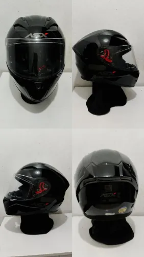 Capacete ASX de moto 