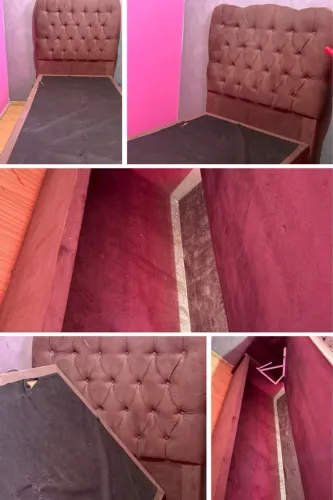 Cama de solteiro baú
