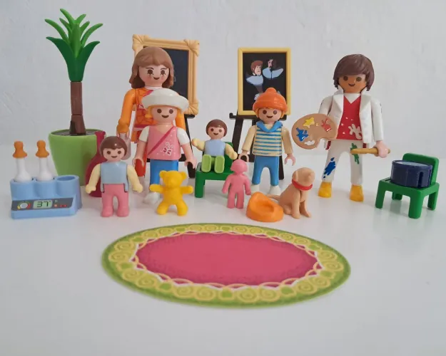 Playmobil Crianças e Arte