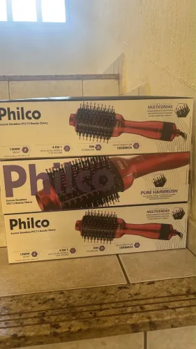 Escova Secadora Philco PEC13 Soft Beauty Cherry