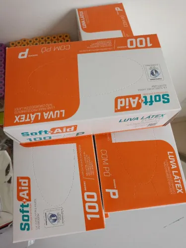 Luvas de procedimento médico
