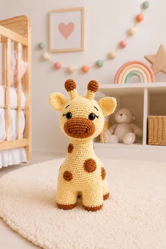 Girafa amigurumi