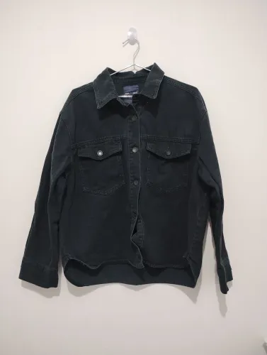 Jaqueta Jeans Preta - Tmn.:G - Pool