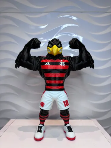 Mascote Urubu Flamengo Colecionável 