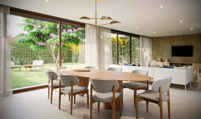 Casa no condomínio Casa Jardim Laplace para venda com 4 quartos, sendo 4 suítes, 595m²