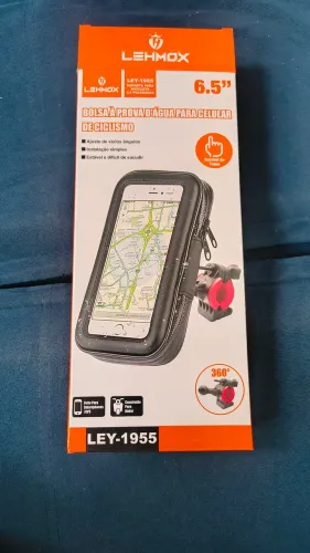 Suporte aprova D'água para celular e ciclismo