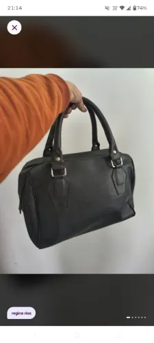 Bolsa de couro Regina rios