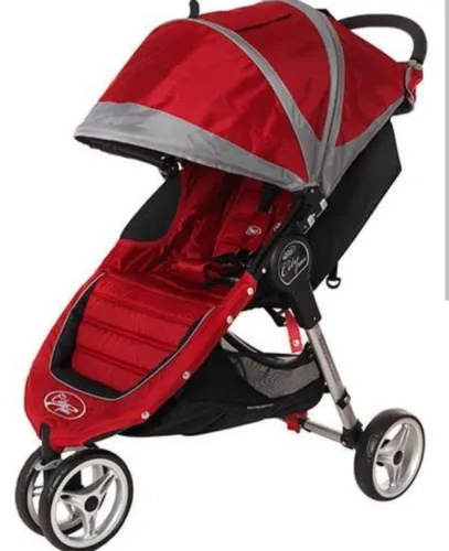 Carrinho Baby Jogger City Mini GT3 Vermelho - Excelente Estado!