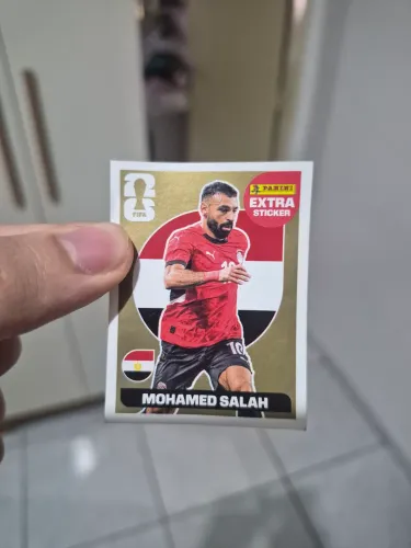 FIGURINHA OURO SALAH EXTRA STICKER