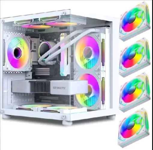 Gabinete Aquário em vidro 