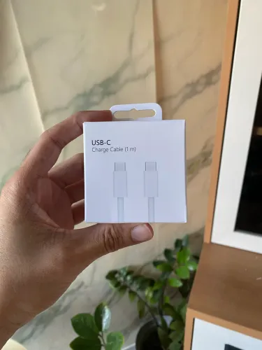 Cabo tipo C para tipo C IPhone e Android 
