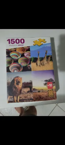 Quebra cabeça Grow 1500 peças original novo