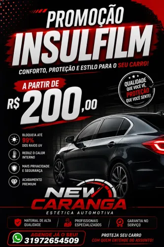 Insulfilm automotivo e residencial 