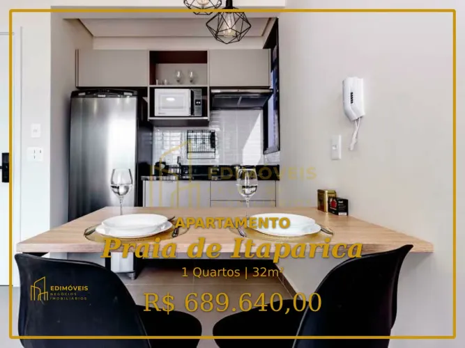 Apartamento quarto e sala em Praia de Itaparica | Oportunidade única!