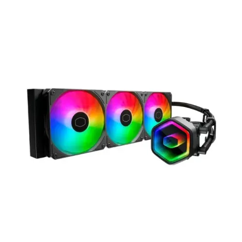 (LOJA FÍSICA) Water Cooler Cooler Master MasterLiquid 360 Core II, ARGB, 360mm
