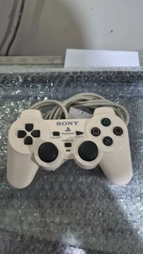Controle Ps2 Ceramic White
